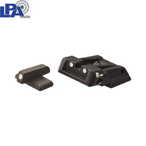 HK VP9, SFP9, VP40, P30, HK45 ρυθμιζόμενα σκοπευτικά | λευκές κουκκίδες