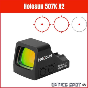 Οπτικά πιστολιού Holosun με αποτύπωμα σειράς Κ