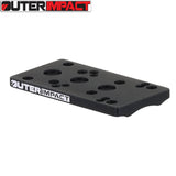 Mossberg [500 535 590 835 930 935] βάση για σκοπευτικό κόκκινης κουκκίδας | type C [RMR RTS Docter footprint]