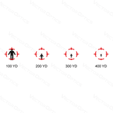 Vector Optics Παράδειγμα 1x16 εξαιρετικά συμπαγής σκοπευτική διόπτρα 