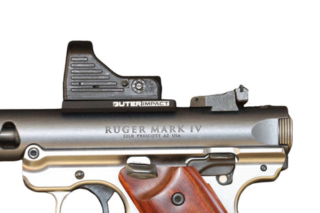 Ruger Mark III & Mark IV πλάκα αντάπτορα | type C [RMR RTS & Docter footprint]