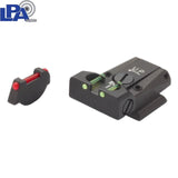 Ruger P91 - P97 ρυθμιζόμενα σκοπευτικά | με οπτικές ίνες