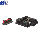 Walther Q4 SF OR & Q5 Match SF σετ ρυθμιζόμενων σκοπευτικών με οπτικές ίνες LPA