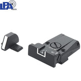 Springfield [XD,XDM] & HS Produkt [XDM HS-9 SF19] ρυθμιζόμενα σκοπευτικά | με λευκές γραμμές