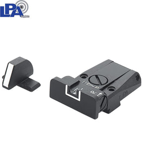 Springfield [XD,XDM] & HS Produkt [XDM HS-9 SF19] ρυθμιζόμενα σκοπευτικά | με λευκές γραμμές
