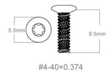 Σετ βιδών 3τεμ | 4-40x0.374’’ [T10]