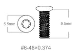 Σετ βιδών 3τεμ | 6-48x0.374’’ [T10]
