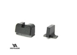Sig Sauer P220 P226 P229 P320 & P365 Optics Ready ψηλά αυλακωτά σκοπευτικά