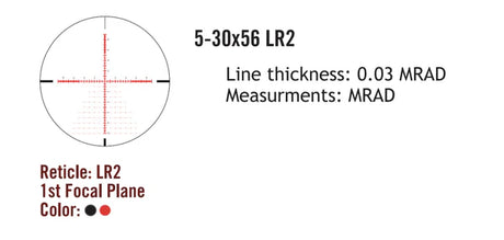 Sightmark Presidio 5-30x56 LR2 FFP διόπτρα τυφεκίου
