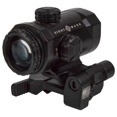 Sightmark XTM-3 Μεγεθυντής 3x με βάση για σκοπευτικό κόκκινης κουκκίδας LQD flip to side