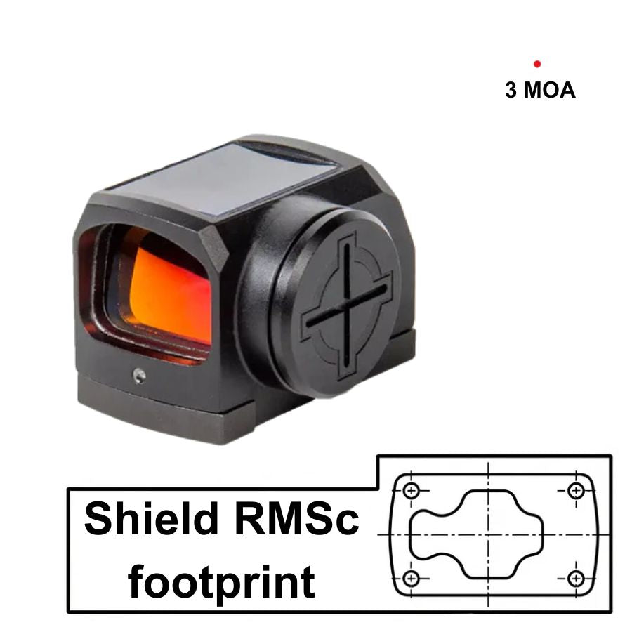 Sightmark Mini Shot M-Spec M3 Micro Solar σκοπευτικό κόκκινης κουκκίδας
