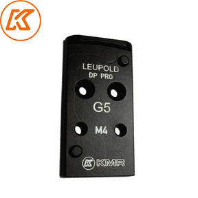 Steel πλάκα για σκοπευτικό κόκκινης κουκκίδας for Glock MOS | Leupold DPP footprint