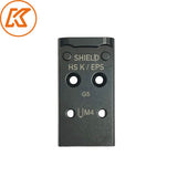 Steel πλάκα για σκοπευτικό κόκκινης κουκκίδας for Glock MOS | Shield RMSc & Holosun K-series footprint