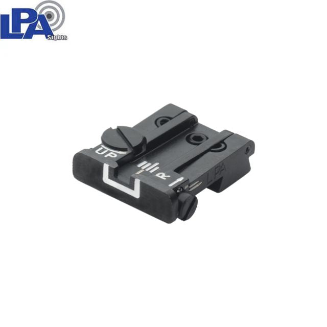Tanfoglio Limited EAA Witness IWI Jericho Springfield P9 ρυθμιζόμενο οπίσθιο σκοπευτικό [9.5 mm] | με λευκές γραμμές