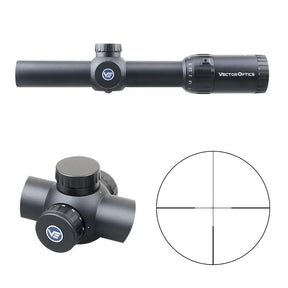 Vector Optics Constantine 1-10x24 Fiber Center Dot διόπτρα τυφεκίου Vector Optics