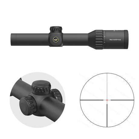 Vector Optics Continental x6 1-6x24 Fiber διόπτρα Vector Optics
