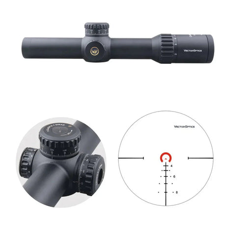 Vector Optics Continental x6 1-6x28FFP διόπτρα τυφεκίου Vector Optics