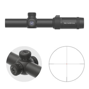 Vector Optics Forester 1-5x24 SFP Fiber διόπτρα τυφεκίου Vector Optics