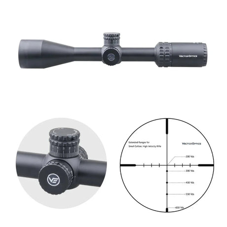 Vector Optics Hugo 3-12x44 SFP διόπτρα τυφεκίου Vector Optics