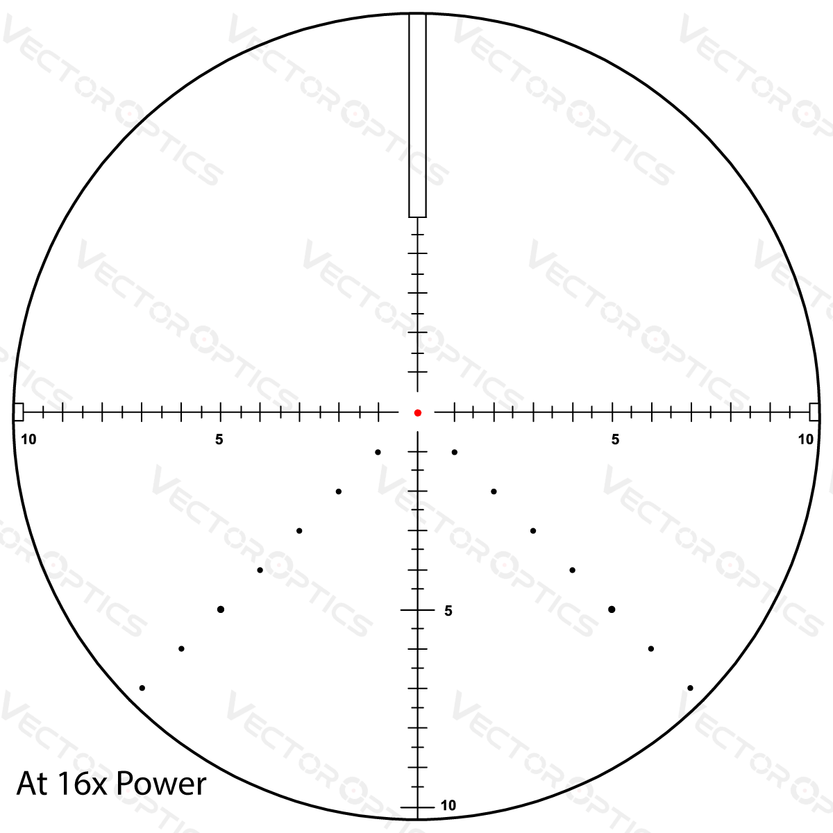 Vector Optics Veyron 4-16x44 IR Πρώτο Εστιακό Επίπεδο Φωτιζόμενο διόπτρα 