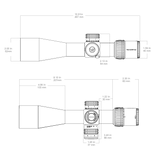 Vector Optics Σκοπευτικό τουφεκιού Veyron 4-16x44IR SFP compact 