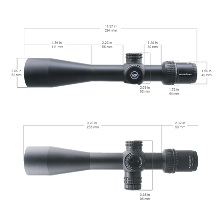 Vector Optics Veyron 6-24x44 IR First Focal Plane Illuminated διόπτρα τυφεκίου