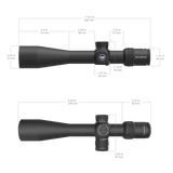 Vector Optics Σκοπευτικό όπλο Veyron 6-24x44IR SFP compact 