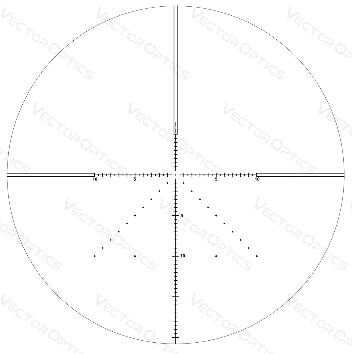 Vector Optics Veyron 4-16x44 IR Πρώτο Εστιακό Επίπεδο Φωτιζόμενο διόπτρα 