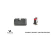 Walther PDP tall sport sights with fiber optics