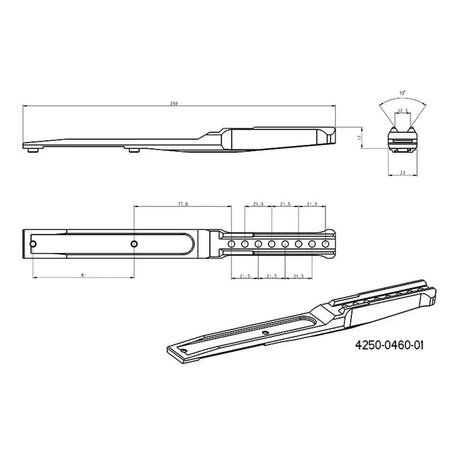 Αντάπτορας for Thermtec Vidar 660 | βάση Blaser
