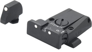 Ρυθμιζόμενα σκοπευτικά για Glock [G17 G19 G26 & other] | λευκές κουκκίδες