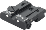 Browning Hi-Power [Sport Vigilante Mark III Practical HP40] ρυθμιζόμενο οπίσθιο σκοπευτικό | λευκές κουκκίδες