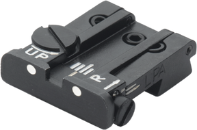 Browning Hi-Power [Sport Vigilante Mark III Practical HP40] ρυθμιζόμενο οπίσθιο σκοπευτικό | λευκές κουκκίδες