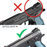 CZ Shadow 2 βάση για σκοπευτικό κόκκινης κουκκίδας | Shield RMSc footprint
