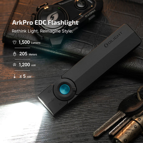Olight ArkPro | επίπεδος φακός EDC 4-σε-1 | 1.500 lm
