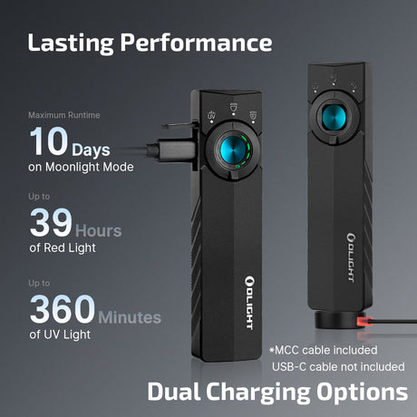 Olight ArkPro Lite | flat 3-in-1 EDC φακός | 1.200 lm