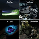 Olight ArkPro Ultra | επίπεδος φακός EDC 4-σε-1 | 1.700 lm - Olive Green
