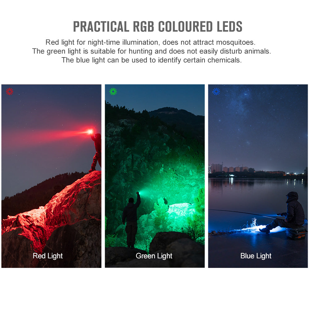 Olight Marauder Mini | πολύχρωμος επαναφορτιζόμενος φακός | 7.000 lm