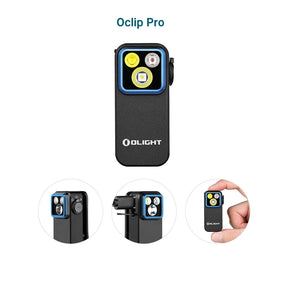 Olight Oclip Pro | πολυλειτουργικός φακός με κλιπ | 500 lm - Black