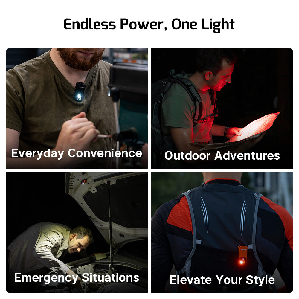 Olight Oclip Pro | πολυλειτουργικός φακός με κλιπ | 500 lm