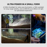 Olight Oclip Ultra | 3-σε-1 clip-on EDC φως | 530 lm - Olive Green