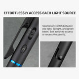 Olight O’Pen 3 | πολυλειτουργικός φακός-στυλό | 120 lm + πράσινο laser - Μαύρο
