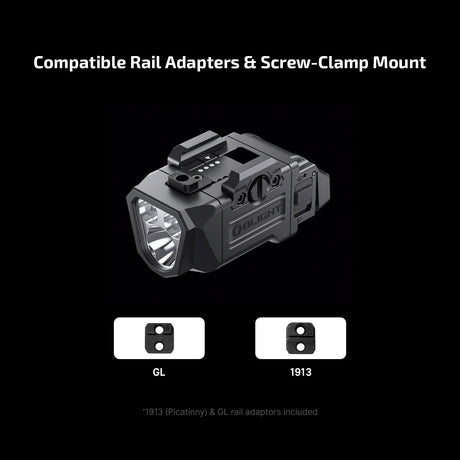 Olight PL X | φακός πιστολιού | 1.200 lm