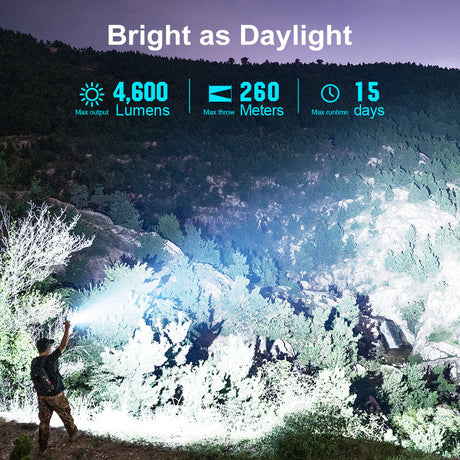 Olight Seeker 4 Pro | φακός υψηλής ισχύος | 4.600 lm