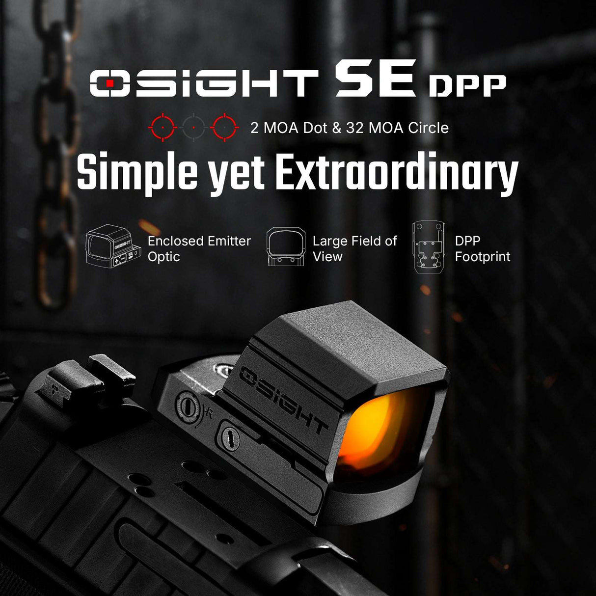 Osight SE DPP [κόκκινο]