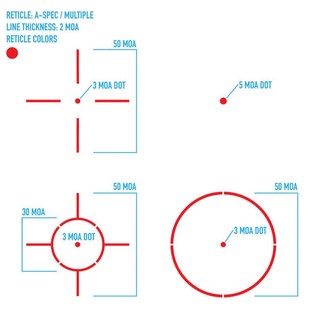 Sightmark Ultra Shot A-Spec Reflex Sight σκοπευτικό κόκκινης κουκκίδας