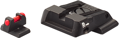 Smith & Wesson M&P ρυθμιζόμενα σκοπευτικά | fiber optic