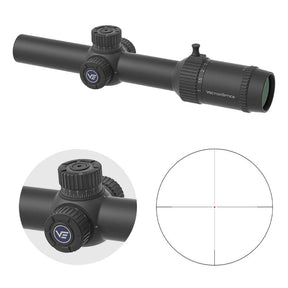 Vector Optics Forester 1-8x24 Fiber SFP διόπτρα τυφεκίου