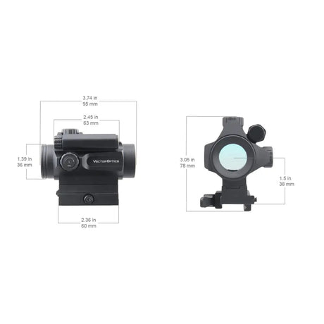 Vector Optics Nautilus 1x30 Scope Double Reticle σκοπευτικό κόκκινης κουκκίδας