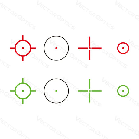 Vector Optics Omega 23x33 Four Reticle Reflex Sight σκοπευτικό κόκκινης κουκκίδας